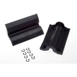 Park Tool 1185K clamp covers for PCS workstands, providing protection and a secure grip during bike repairs and maintenance.