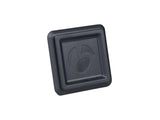Black Bontrager Insta-Mount Adapter accessory for universal phone mounts, designed for the Trip Blendr system.