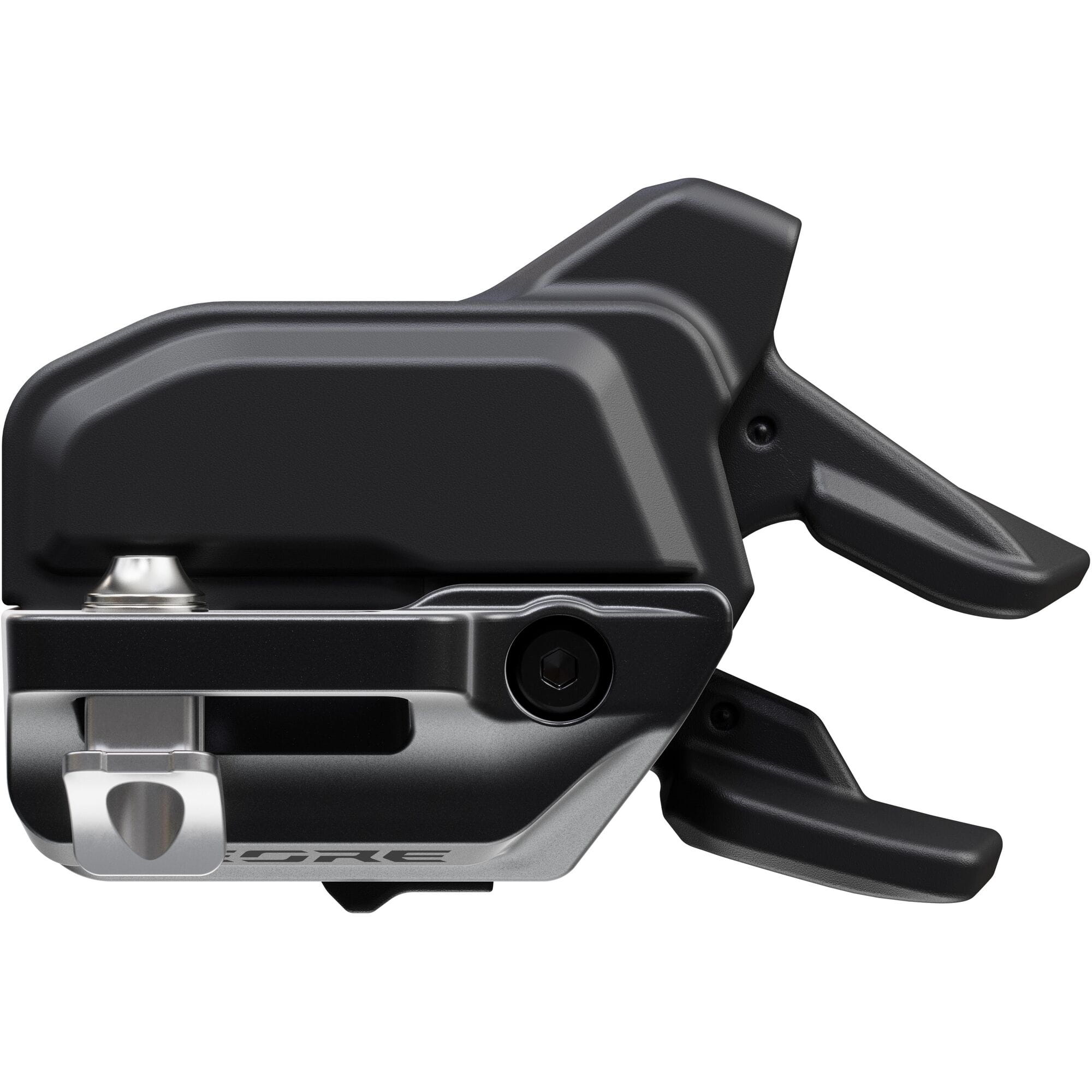 Shimano Deore SW-M6250 Di2 wireless shift switch right hand I-Spec EV mount for mountain bike component setup.