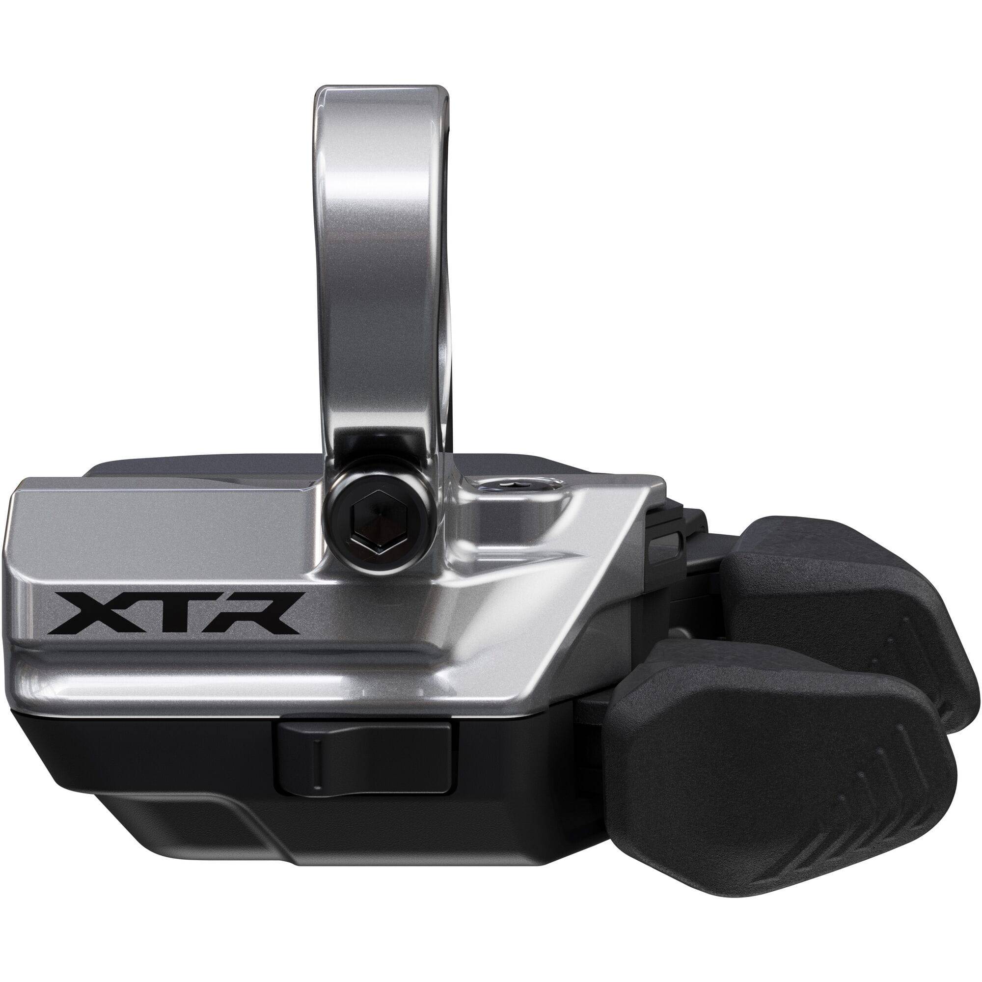 Shimano XTR SW-M9250-R wireless right-hand Di2 shift switch clamp band for MTB components.