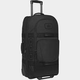OGIO ONU 29 Stealth travel bag with expandable checked luggage, featuring multiple compartments and durable design