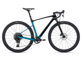 Giant Revolt X Advanced Pro 2 gravel bike with SRAM Eagle X1 AXS drivetrain, featuring a lightweight frame and knobby tires.
