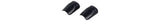 Trek Speed Concept black aerobar bullhorn grips with grip stops, designed for road cycling components.