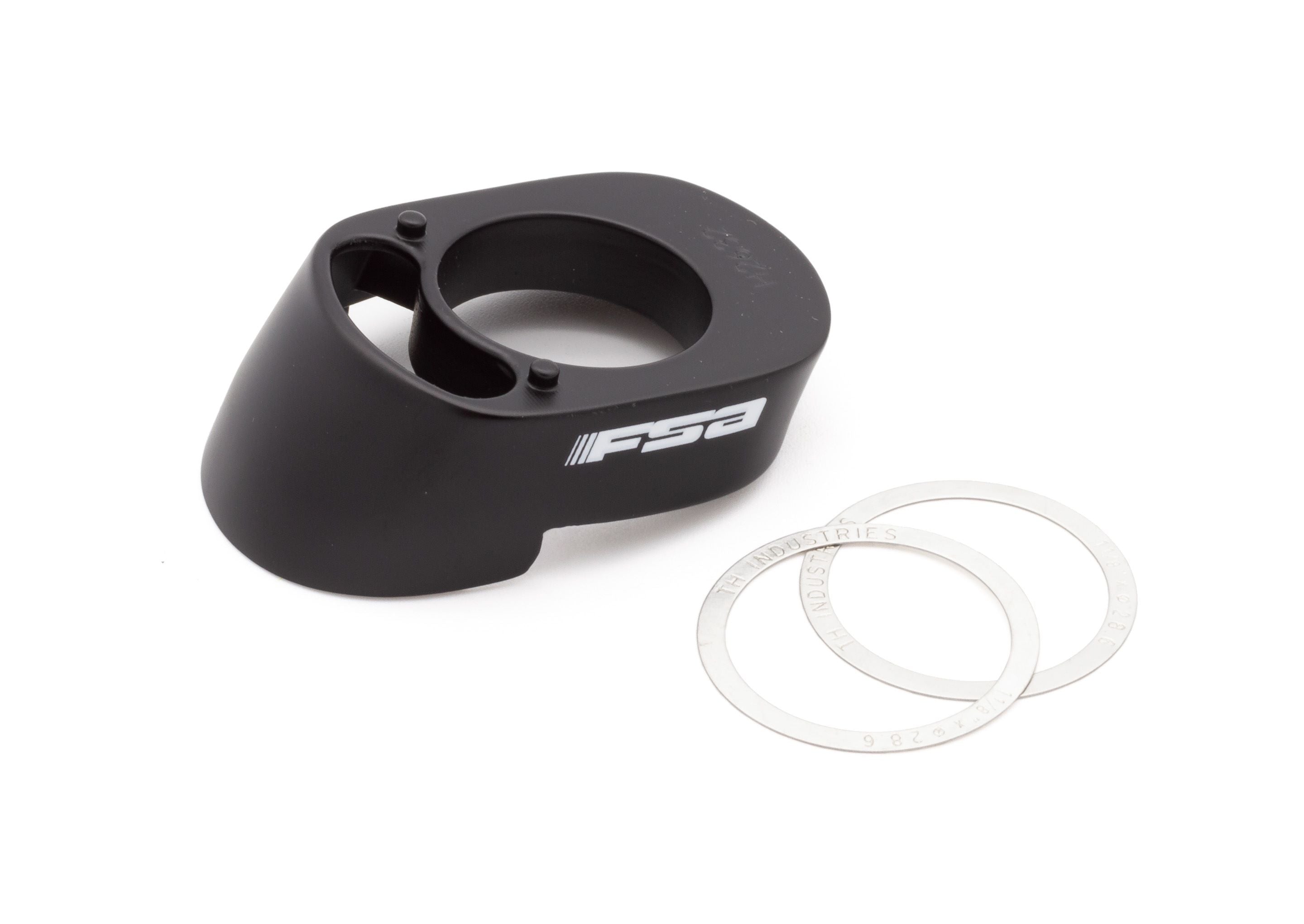 FSA ACR 10mm cone spacer for Cannondale Supersix Evo3 2022, cable routing component, shown in close-up image.