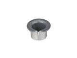 Trek Madone SLR IsoSpeed flanged bushing in natural size, component for smooth ride on road bikes, close-up of the bushing.