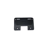 Rixen-Kaul Klickfix back plate for bar bag, secure handlebar mount accessory, shown attached to bicycle handlebar.