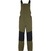 Madison thermal salopettes for men with Primaloft insulation, waterproof and breathable outdoor clothing, shown in black.