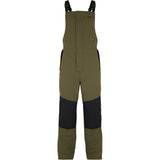 Madison thermal salopettes for men with Primaloft insulation, waterproof and breathable outdoor clothing, shown in black.