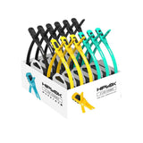 Hiplok HIPLOK Z-LOK COMBO ARMOURED REUSEABLE TIE (BOX OF 12): 40CM | Swinnerton Cycles