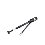 RockShox High-Pressure Fork and Shock Pump with digital gauge displaying 300 psi, used for mountain bike suspension adjustments