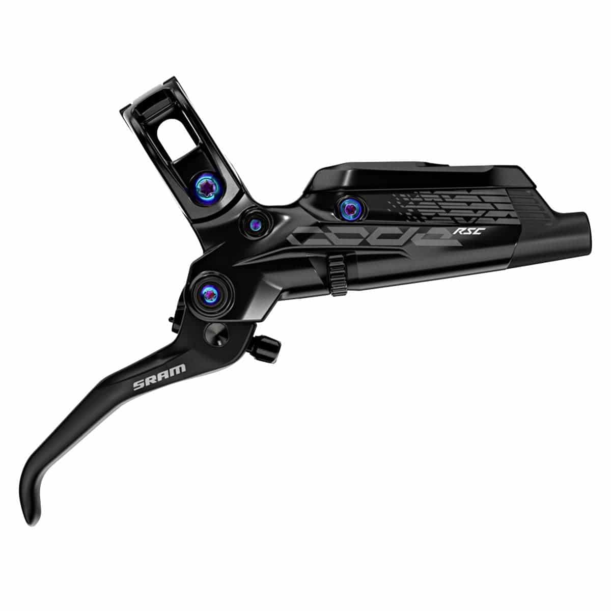 Sram Code Rsc (Reach Swinglink Contact) Aluminum Lever Rainbow Hardware Black (Rotor/Bracket Sold Separately)A1 Brakes | Swinnerton Cycles