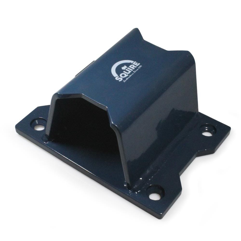 Squire ground anchor for bikes and vehicles, wall mount with fixing bolts, secure accessory for outdoor security and storage.