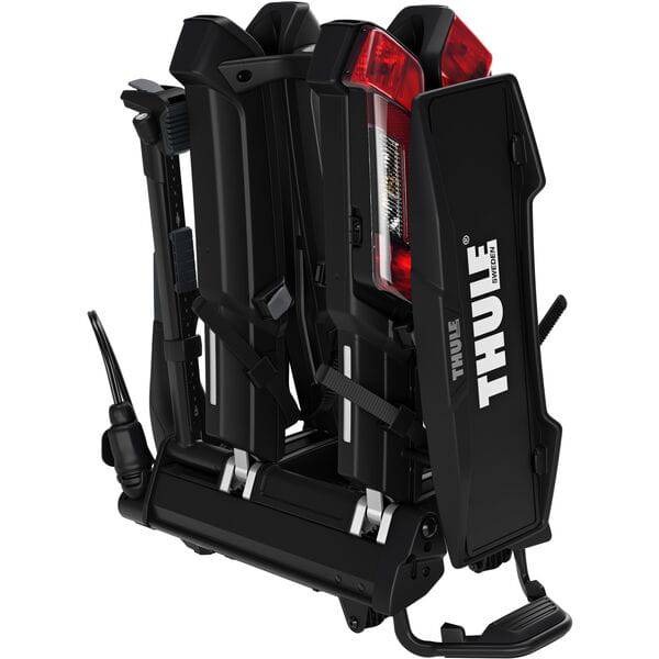 Thule 978200 Epos 2-bike towball carrier with 13-pin connector for secure bike transport and accessories.