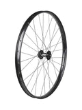 Trek Duroc 40 Boost 29 MTB wheelset with 6-bolt disc brake mount and SRAM XD hub, featuring sturdy alloy rims and spokes.