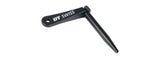 Black DT Swiss Aero Comp bladed spoke holder for workshop use, compatible with 1.0-1.3mm spokes, designed for bicycle wheel building.