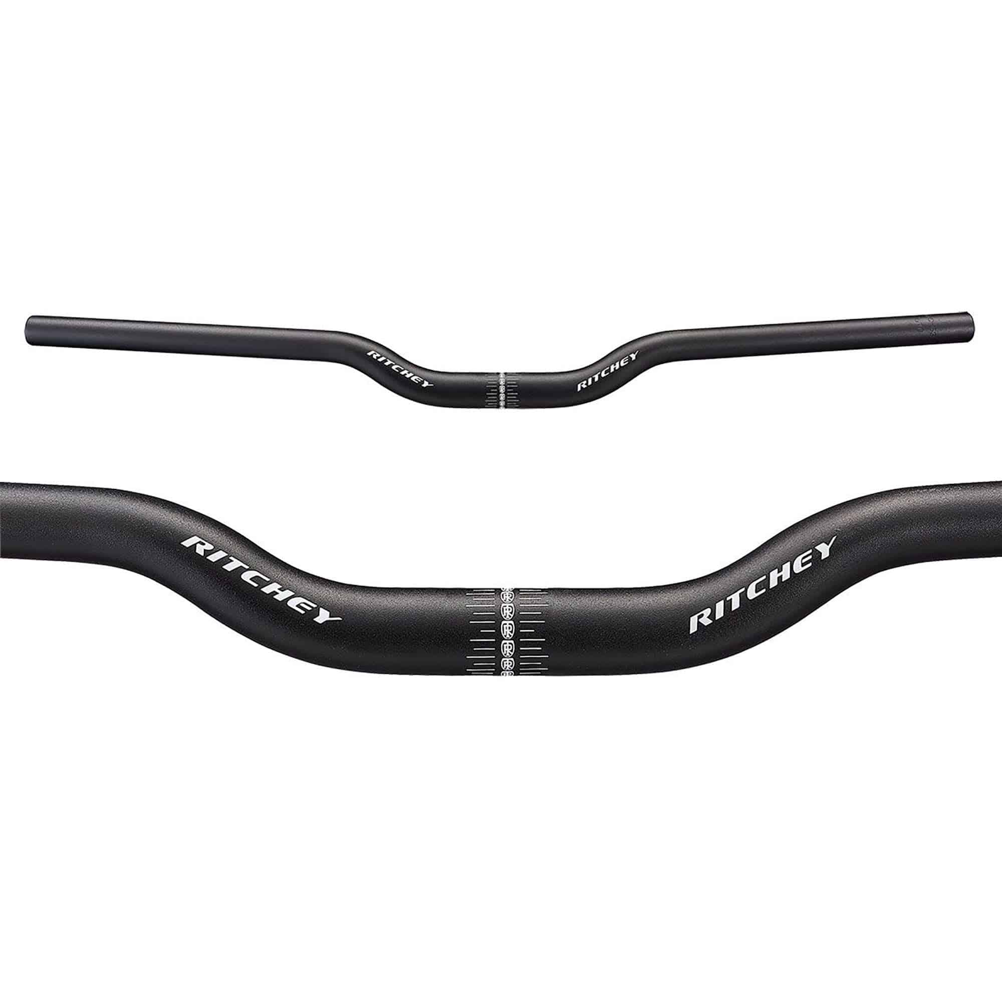 Ritchey RL1 Rizer MTB handlebar 670mm wide, 30mm rise, black, 25.4mm clamp, mountain bike component