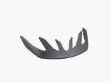Bontrager Solstice bike helmet with removable sun and rain visor shield, designed for enhanced riding comfort and protection.