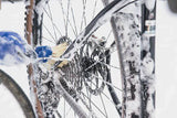 Park Tool BCB-5 professional bike cleaning brush set with ergonomic handles, designed for workshop bicycle maintenance.