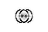 Fast Forward RYOT55 tubular 55mm disc brake wheelset with DT240 hubs, Shimano Centerlock, carbon black finish, lightweight cycling component