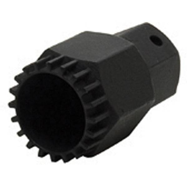Park Tool BBT-22 bottom bracket tool for Shimano and ISIS 20-tooth splines, used in bike workshop maintenance and repair.