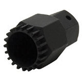 Park Tool BBT-22 bottom bracket tool for Shimano and ISIS 20-tooth splines, used in bike workshop maintenance and repair.