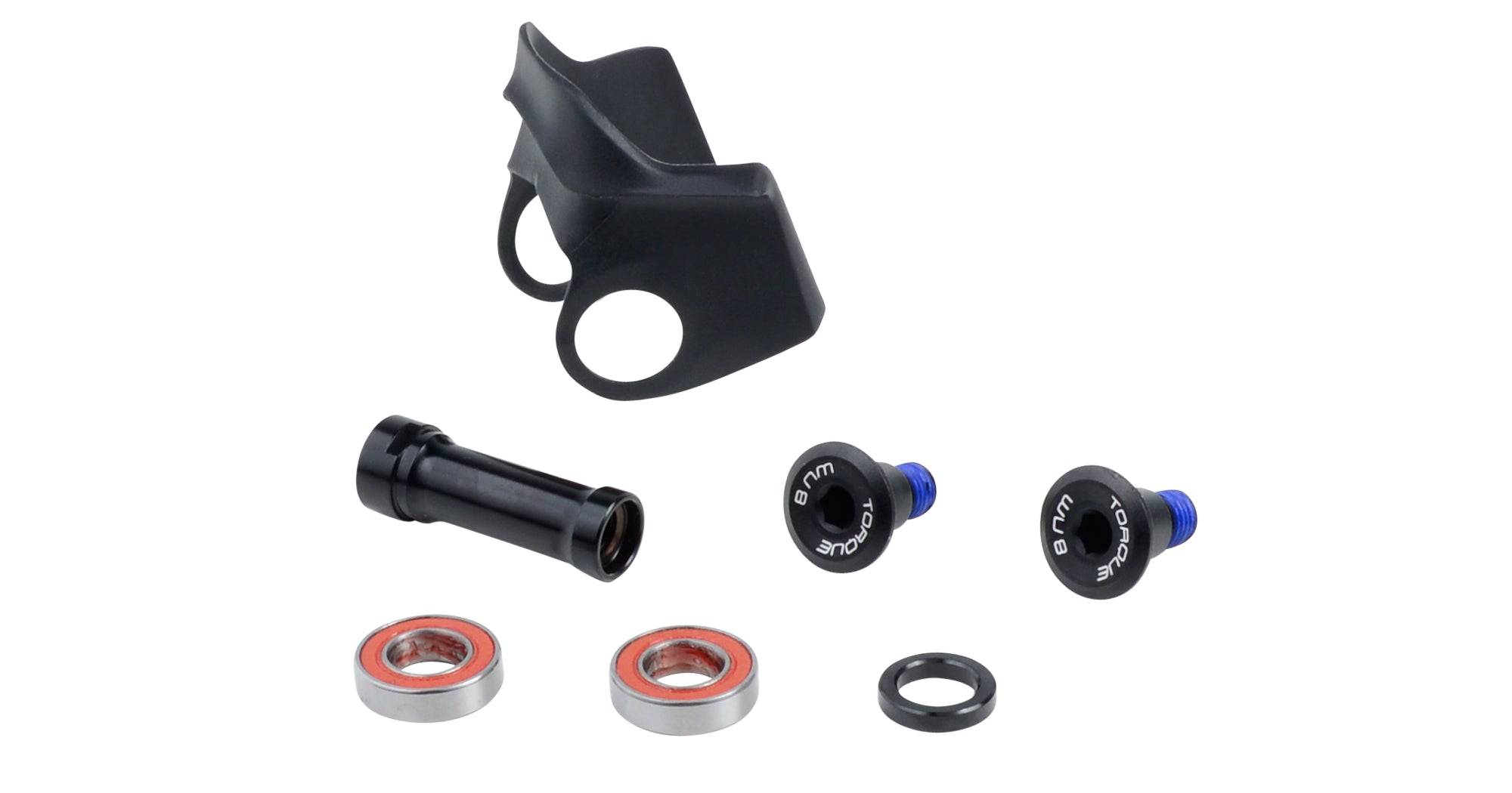 Trek 2021 ProCaliber IsoSpeed hardware kit with replacement components for ProCaliber bike frame.