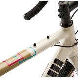 Cinelli Zydeco Apex XPLR gravel bike with SRAM 1x12 drivetrain and carbon fork, shown from side view