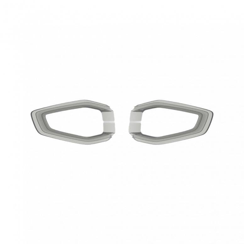 MET Safe-T Heta/Safe-T helmet replacement pads in clear, breathable foam for comfortable head protection.