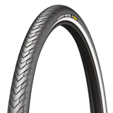 Michelin Protek Max all terrain e-bike tire with durable, puncture-resistant tread and sturdy sidewalls for off-road cycling.