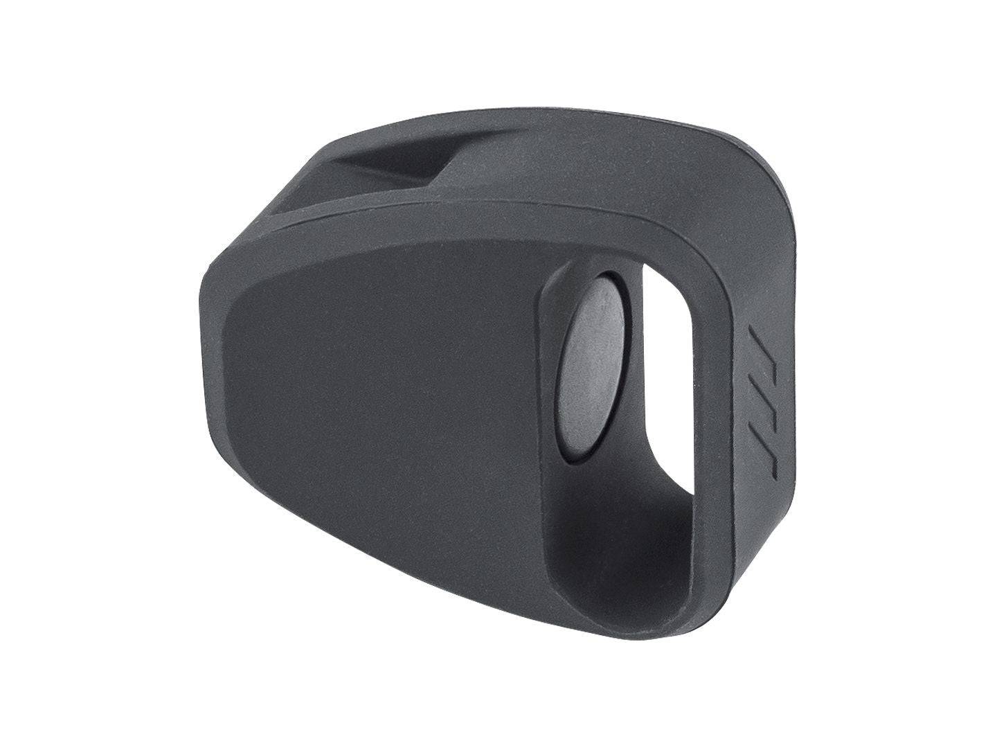Black Bontrager 26mm Cadence Band Magnet for cycling sensor, universal fit, accessory for bike cadence measurement.