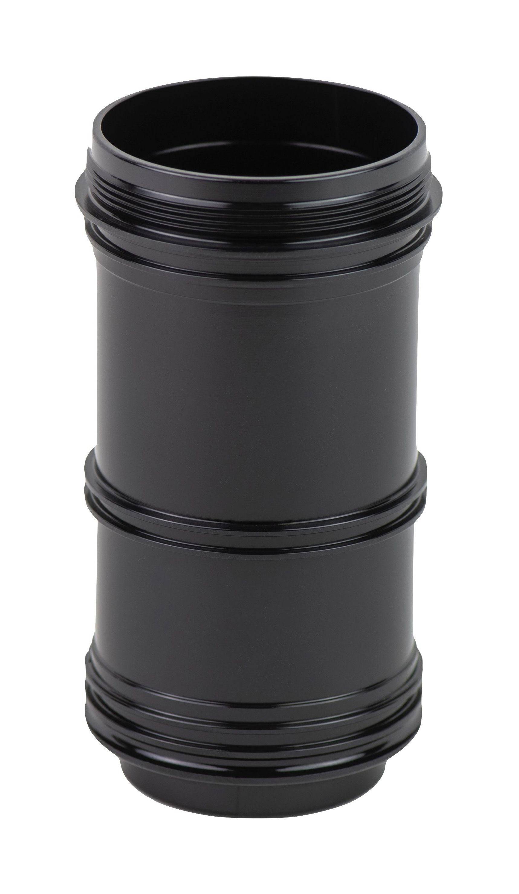 DVO Air Canister Topaz rear shock spare component for suspension maintenance, showing the metal canister and fittings.