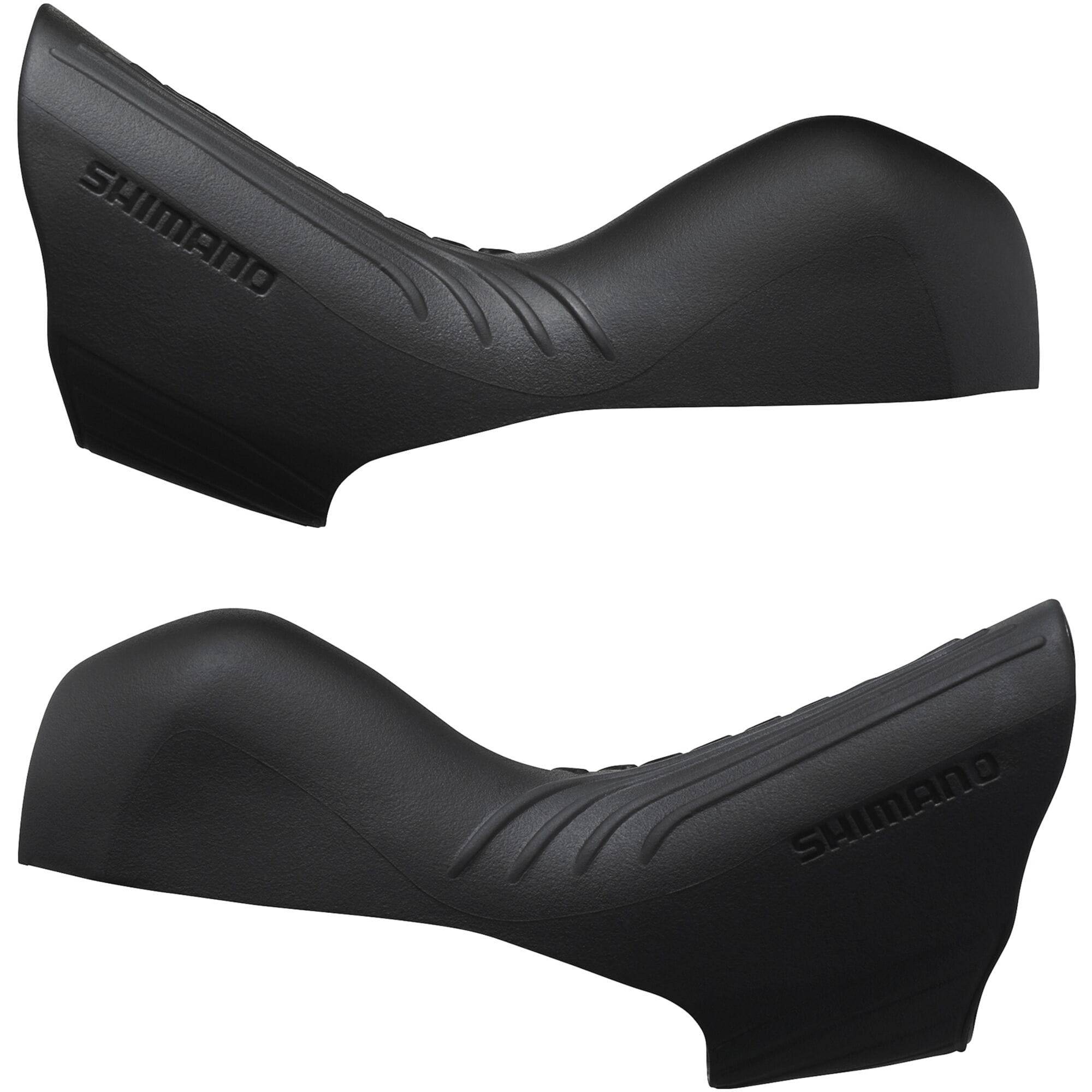 Pair of Shimano GRX ST-RX610 shifter bracket covers, genuine replacement components for Shimano GRX cycling shifters.