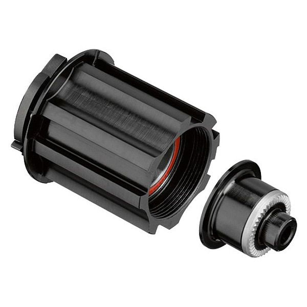 DT Swiss pawl freehub conversion kit for Campagnolo road hubs, compatible with 130mm and 135mm QR quick-release wheelsets.