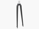 Trek 1-Series & Lexa 700c road bike fork in black with 339mm length and 45mm rake, showcasing the sleek component design.