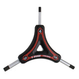 UNIOR Y Hex Wrench tool with ergonomic plastic-injected handle for tightening hex screws, workshop tool for precise fastening.