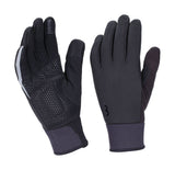 BBB ControlZone Winter Gloves BWG-36, windproof cycling gloves with touchscreen fingertips and reflective details for cold weather riding