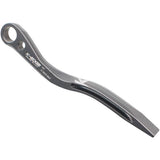 K-Edge Pro Road Braze-On Chain Catcher in black anodized for double chainring bikes, bicycle components for secure chain management.