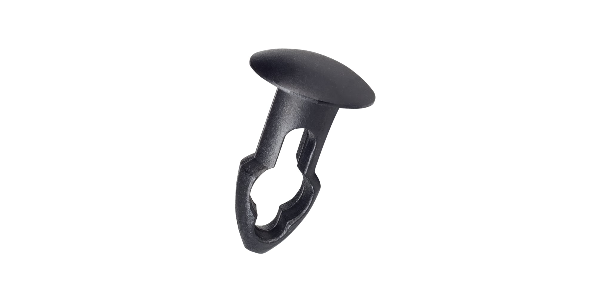 Trek black M4 x 13mm water bottle cage nutsert plug, thread protector for unused bottle cage mounts on bikes.