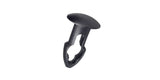 Trek black M4 x 13mm water bottle cage nutsert plug, thread protector for unused bottle cage mounts on bikes.
