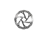 Hope Mini Coda 185mm standard disc rotors with 4-hole mounting for Coda hubs, shown with polished metal surface and vented design.