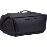 Thule RoundTrip Bike Duffel 70L cycling gear travel bag with organized compartments and durable fabric for cycling accessories.