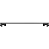 Thule SmartRack XT Squarebar 135 universal roof rack accessory for raised railings, shown mounted on vehicle roof.