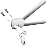 M Part gear hanger for Orbea bikes, durable replacement component, shown attached to bike frame in a close-up image