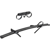 Thule 903 VeloSpace 3 bike rack extension adapter showing its black metal frame and mounting components for extra bike capacity