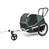 Thule Bexey Medium Dog Bike Trailer with ventilation and easy access, designed for pet transportation during bike rides.