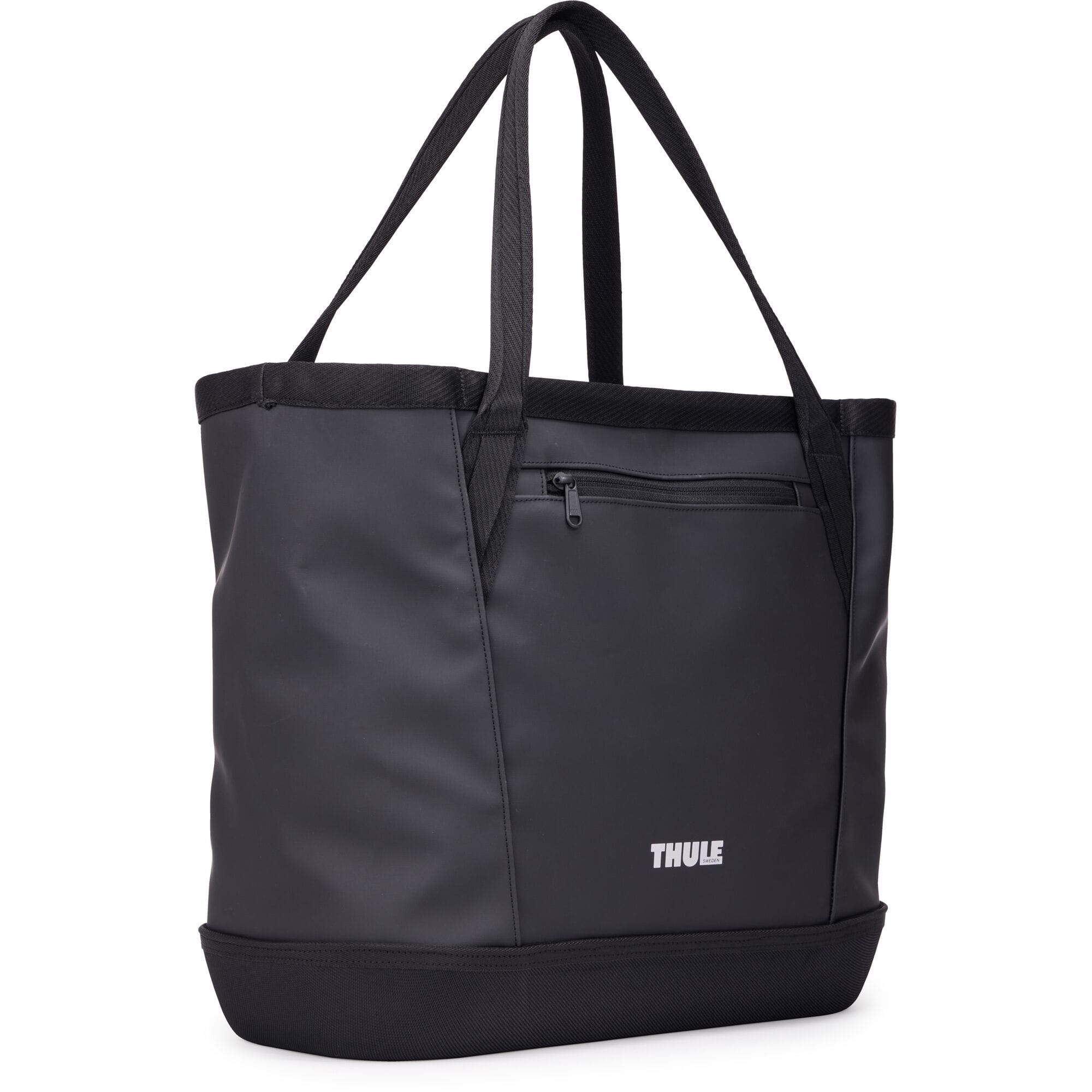 Thule Chasm Gear Tote 30L outdoor gear bag with durable water-resistant fabric and reflective trim, accessories category.
