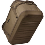 Thule Chasm Gear Hauler waterproof storage bag for travel and camping, shown in durable semi-rigid design with secure straps.