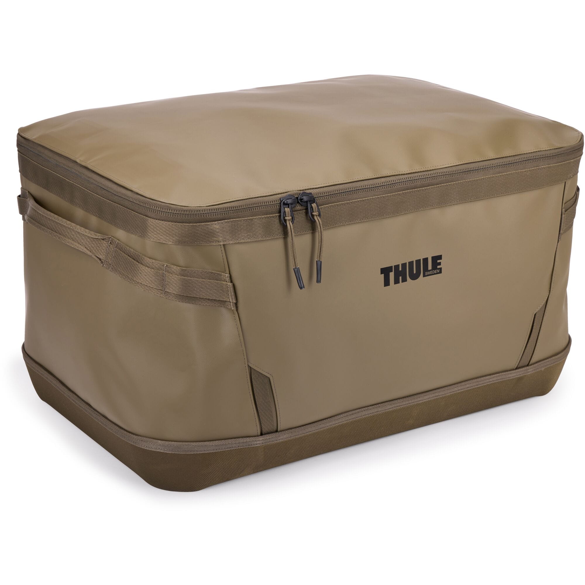 Thule Chasm Gear Hauler waterproof storage bag with semi-rigid design, ideal for travel and camping accessories.