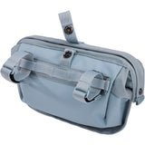 Thule Chasm Handlebar Bag 2L with removable pouch, water-resistant design, mounted on a bicycle handlebar, outdoor setting