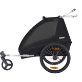 Thule Coaster XT - 2-Seat Bike Trailer Black